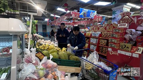 武宁县市场监督管理局开展春节前食品安全专项抽检行动 图